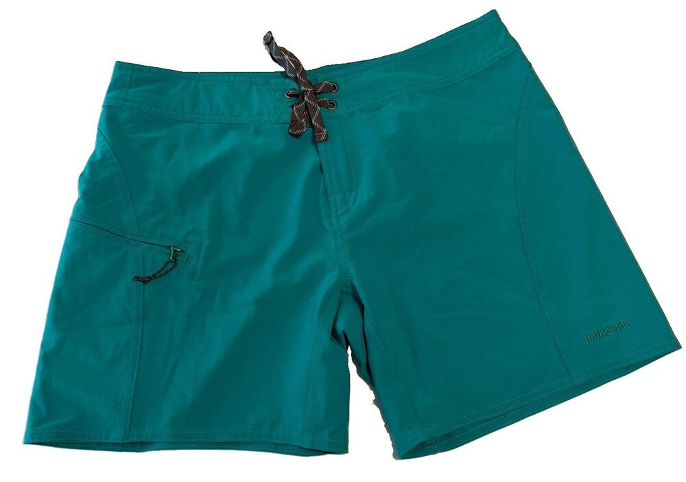 Patagonia Meridian Board Shorts Women 8 Stretch Low Rise Swimwear Surfing